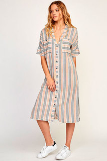 Платье RVCA Circus, мультиколор, M