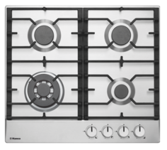 Встраиваемая газовая панель Hansa BHGI611391 Steel