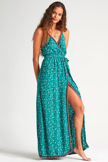 Платье Soft Seas Emerald Bay, зеленый, M Billabong