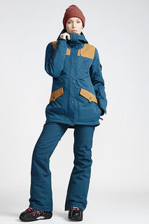 Штаны сноубордические женские Terry Eclipse, темно-синий, S Billabong