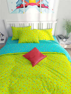 Пододеяльник Сказка "Акварель (с компаньоном)" евро на молнии 200х215 см