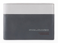 Кошелек мужской Piquadro Urban PU1392UB00R серый/черный