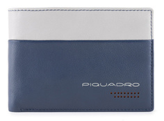 Кошелек мужской Piquadro Urban PU1392UB00R синий/серый