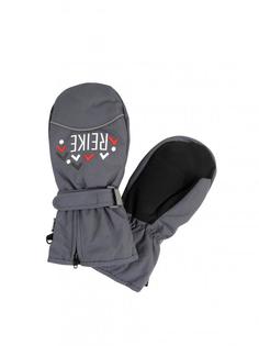 Варежки детские Reike Ski Station grey, RW20-SST grey, 6 /7 лет/ 13 см