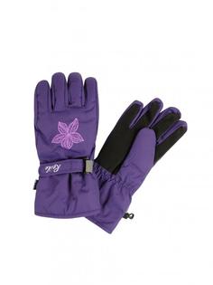 Перчатки для девочки Reike Winter flowers purple, RW20-WFL purple, 8 /11 лет/ 16 см