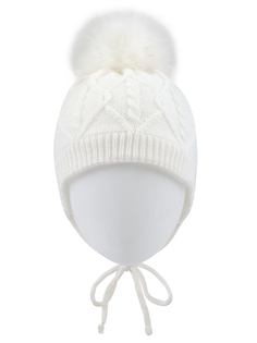 Шапка для девочки Reike Basic white, RKN2021-2 BS white, р.50