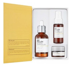 Набор для лица Missha: крем, сыворотка, тонер с пчелиной пыльцой