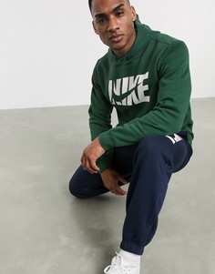 Сине-зеленый спортивный костюм Nike-Зеленый цвет