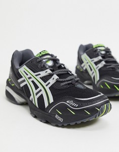 Черные кроссовки Asics gel 1090-Черный цвет