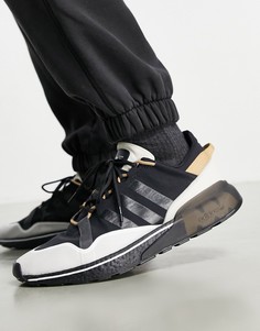 Черные кроссовки adidas Originals ZX 2K Boost-Черный цвет