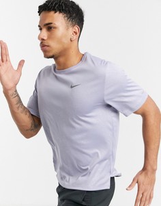 Серая футболка Nike Running Run Division Miler-Серый