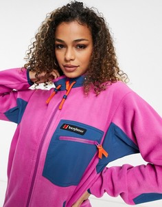 Фиолетовая флисовая куртка Berghaus Ascent 91-Сиреневый