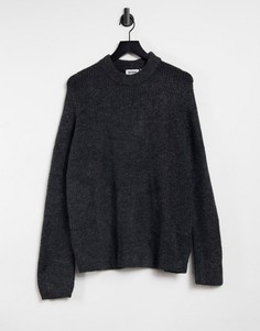 Темно-серый свитер Weekday Mino