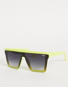 Квадратные солнцезащитные очки Quay Australia-Черный цвет