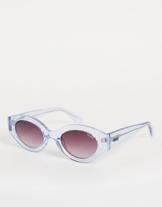Солнцезащитные очки с прозрачной оправой Quay Australia See Me Smile-Прозрачный