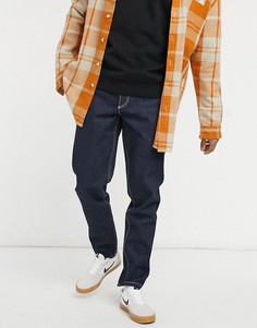 Узкие джинсы цвета индиго из неэластичного денима ASOS DESIGN-Голубой