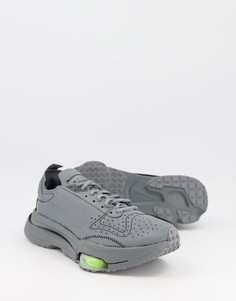 Серые кроссовки Nike Air Zoom-Type SE-Серый