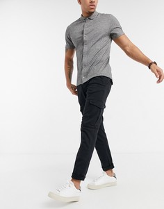 Брюки карго Selected Homme Aaron-Черный цвет