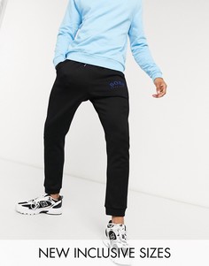 Черные зауженные джоггеры BOSS Athleisure Hadiko-Черный