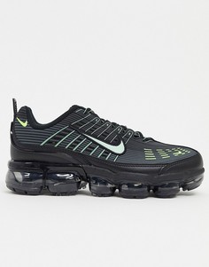 Кроссовки черного цвета с серебристой отделкой Nike Air Vapormax 360-Черный цвет
