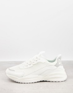 Белые кроссовки со вставками ASOS DESIGN-Белый