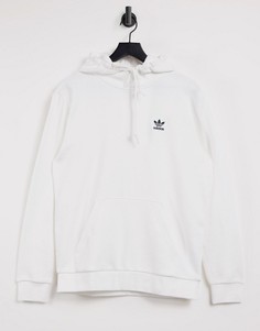Худи белого цвета adidas Originals-Белый