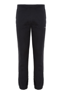 Черные трикотажные брюки Acne Studios