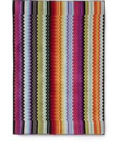 Missoni Home полотенце Giacomo с узором шеврон