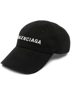 Balenciaga бейсболка с вышитым логотипом