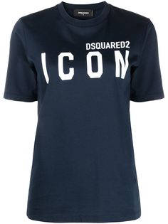 Dsquared2 футболка с круглым вырезом и принтом Icon