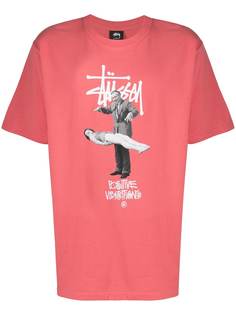 Stussy футболка Levitate с фотопринтом