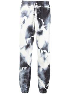 Marcelo Burlon County of Milan CROSS TIE&DYE RELAX SWEATPANT WHITE DARK