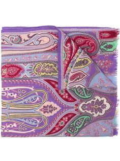 Etro платок с принтом пейсли