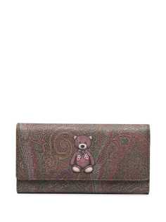 Etro кошелек Teddy Bear
