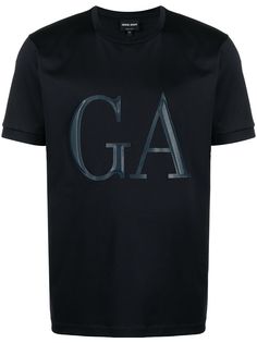 Giorgio Armani футболка с логотипом