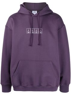 Vetements худи с графичным принтом
