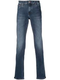 Tommy Hilfiger прямые джинсы с эффектом потертости