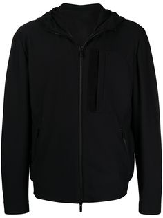 Giorgio Armani куртка на молнии с капюшоном