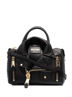 Moschino сумка в виде байкерской куртки