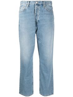 Calvin Klein Jeans джинсы бойфренды из вареного денима