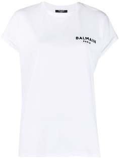 Balmain футболка с логотипом