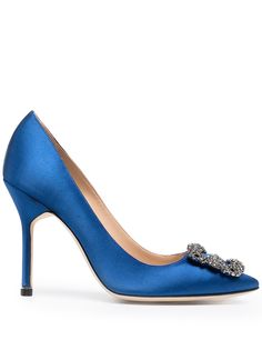 Manolo Blahnik туфли Hangisi с кристаллами