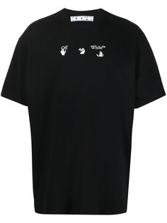 Off-White футболка с принтом Peace Worldwide