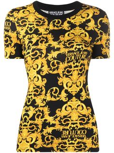 Versace Jeans Couture футболка с принтом Baroque