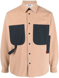 MSGM рубашка с длинными рукавами