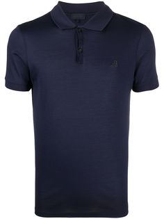 LANVIN рубашка поло с вышитым логотипом