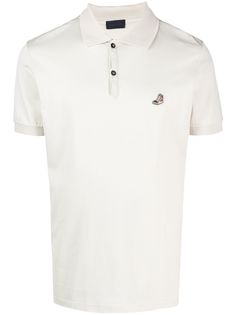 LANVIN рубашка поло с нашивкой