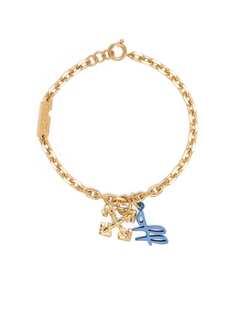 Off-White LEAVES ARROW BRACELET GOLD BLUE