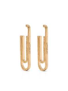 Off-White PAPERCLIP PENDANT EARRINGS GOLD NO COLO