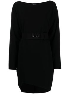 Dsquared2 платье асимметричного кроя с поясом